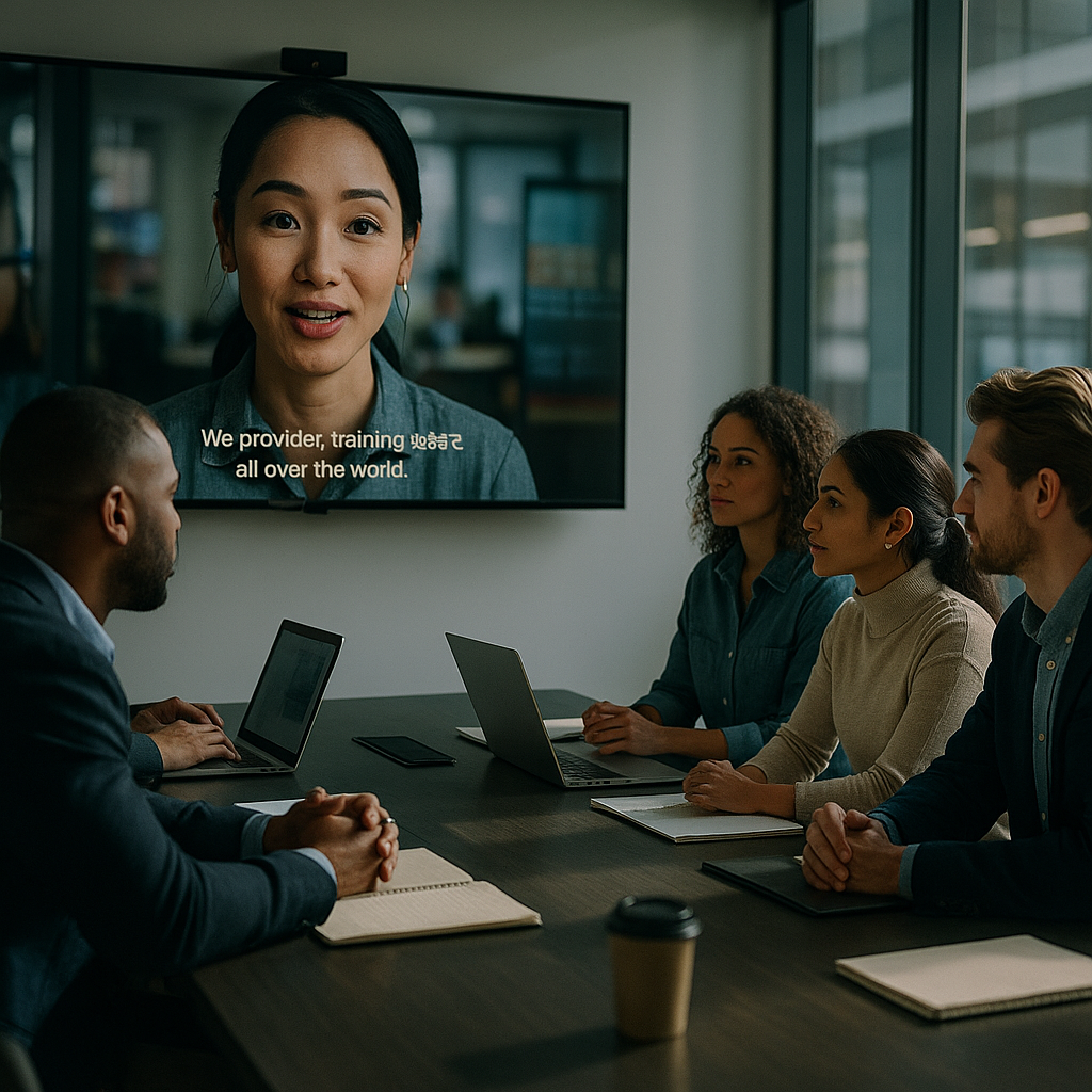 Agencies creating multilingual videos